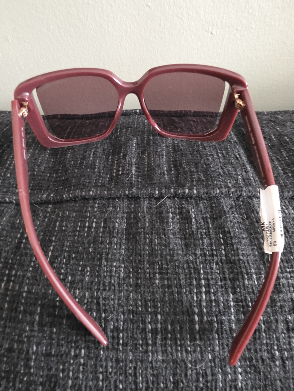 Michael Kors Burgundy Sunglasses COA Included - Picture 5 of 11